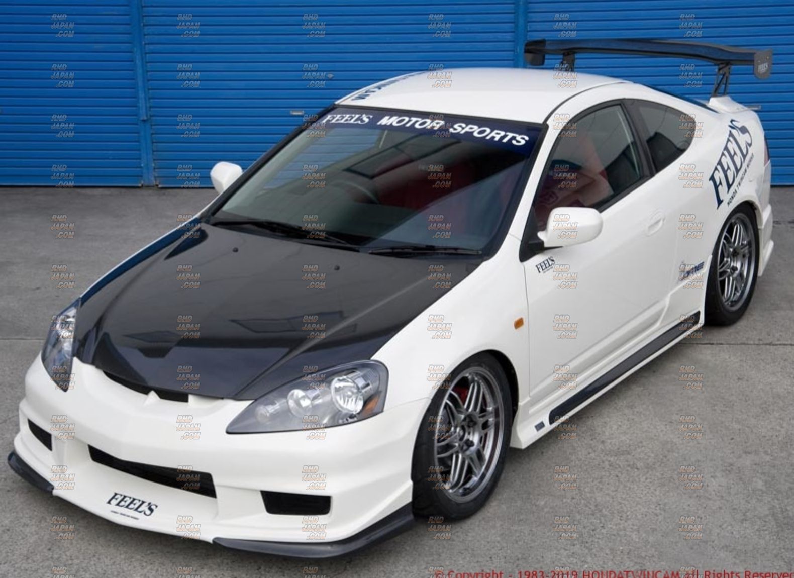 Feel's - Honda Twincam Lightweight Bonnet FRP - Integra DC5 - RHDJapan